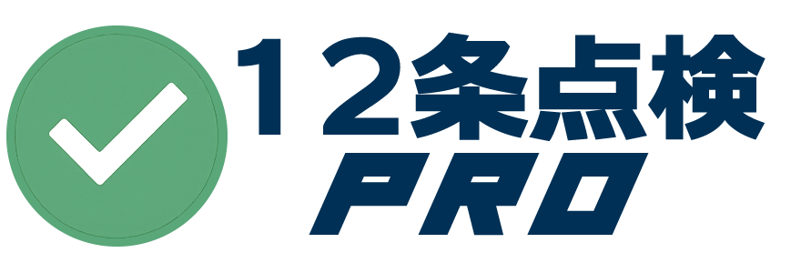 １２条点検
